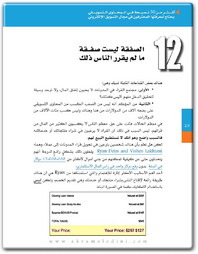 كتاب أكثر من 30 نصيحة في المحتوى التسويقي يحتاج لمعرفتها العاملون في مجال التسويق - تأليف سامي علي الخولاني   (2)