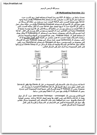 احترف برمجة الشبكات وبروتوكول TCP IP احترف برمجة الشبكات وبروتوكول فادي عبد القادر موقع المكتبة نت www.Maktbah.net 3