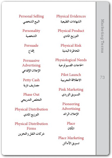 المصطلحات التسويقية إنجليزي عربي عبيد بن سعد العبدلي موقع المكتبة (2)