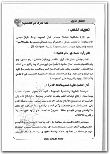 كتاب فن إدارة الغضب - تأليف فهد بن محمد بن الحمدان  (1)
