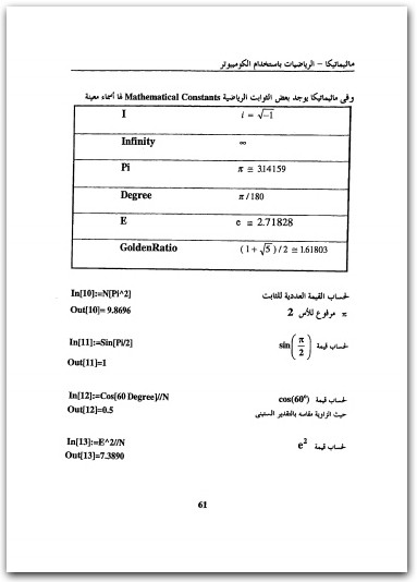 ماثيماتيكا الرياضيات باستخدام الحاسوب رأفت رياض رزق الله المكتبة نت (1)