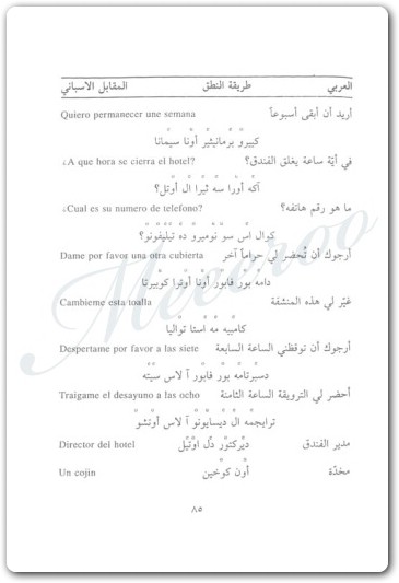 تعلم اللغة الإسبانية (1)
