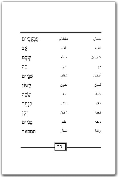 كتاب تعلم اللغة العبرية بدون معلم PDF تأليف صبحي سليمان .. (2)