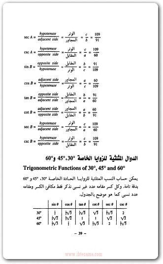 كتاب حساب المثلثات سلسلة ملخصات إيزي شوم - تأليف فرانك إيرز (3)