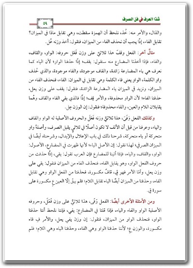 كتاب شرح شذا العرف في فن الصرف PDF تأليف سليمان بن عبد العزيز بن عبد الله العيوني (2)